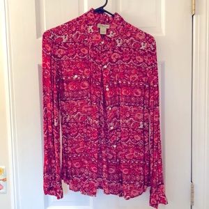 Lucky Brand blouse size S